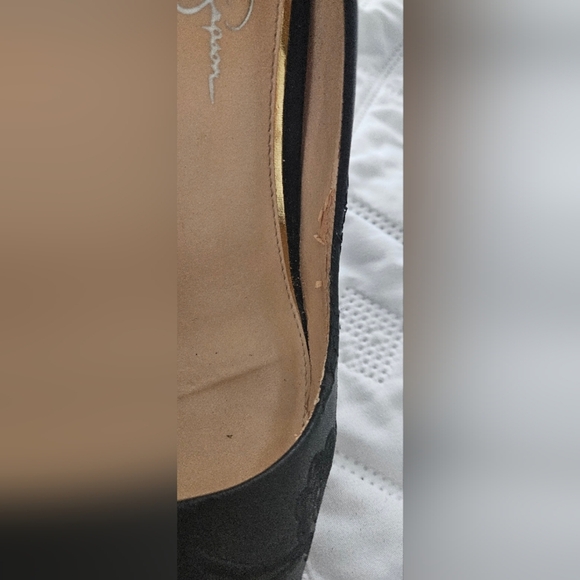 Black Jessica Simpson Women's Heels Size 9 - Picture 3 of 6